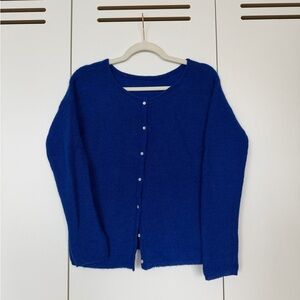 Sezane Gaspard Sweater Electric Blue Size XS